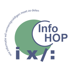 Origineel historisch logo van InfoHOP
