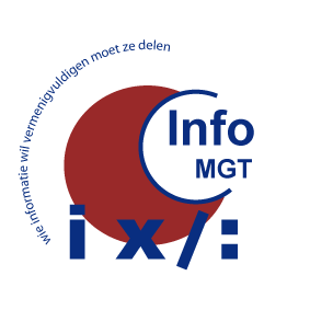 Origineel historisch logo van InfoMGT