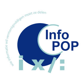 Origineel historisch logo van InfoPOP
